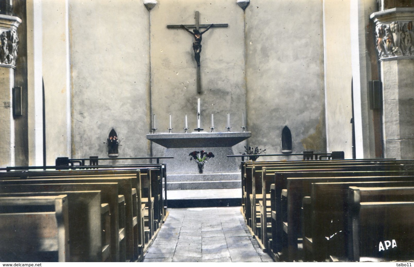 Teillet - - Intérieur De L'église Saint Amans - Autres & Non Classés