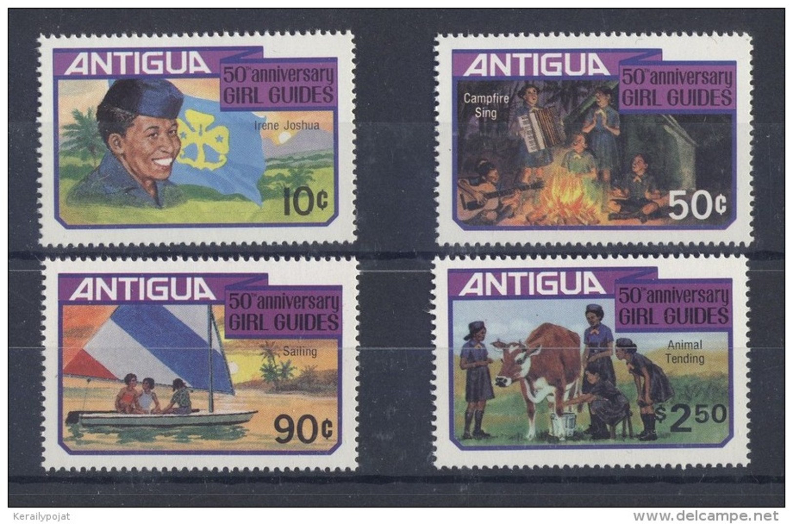 Antigua - 1981 Scouts MNH__(TH-2386) - 1960-1981 Autonomie Interne