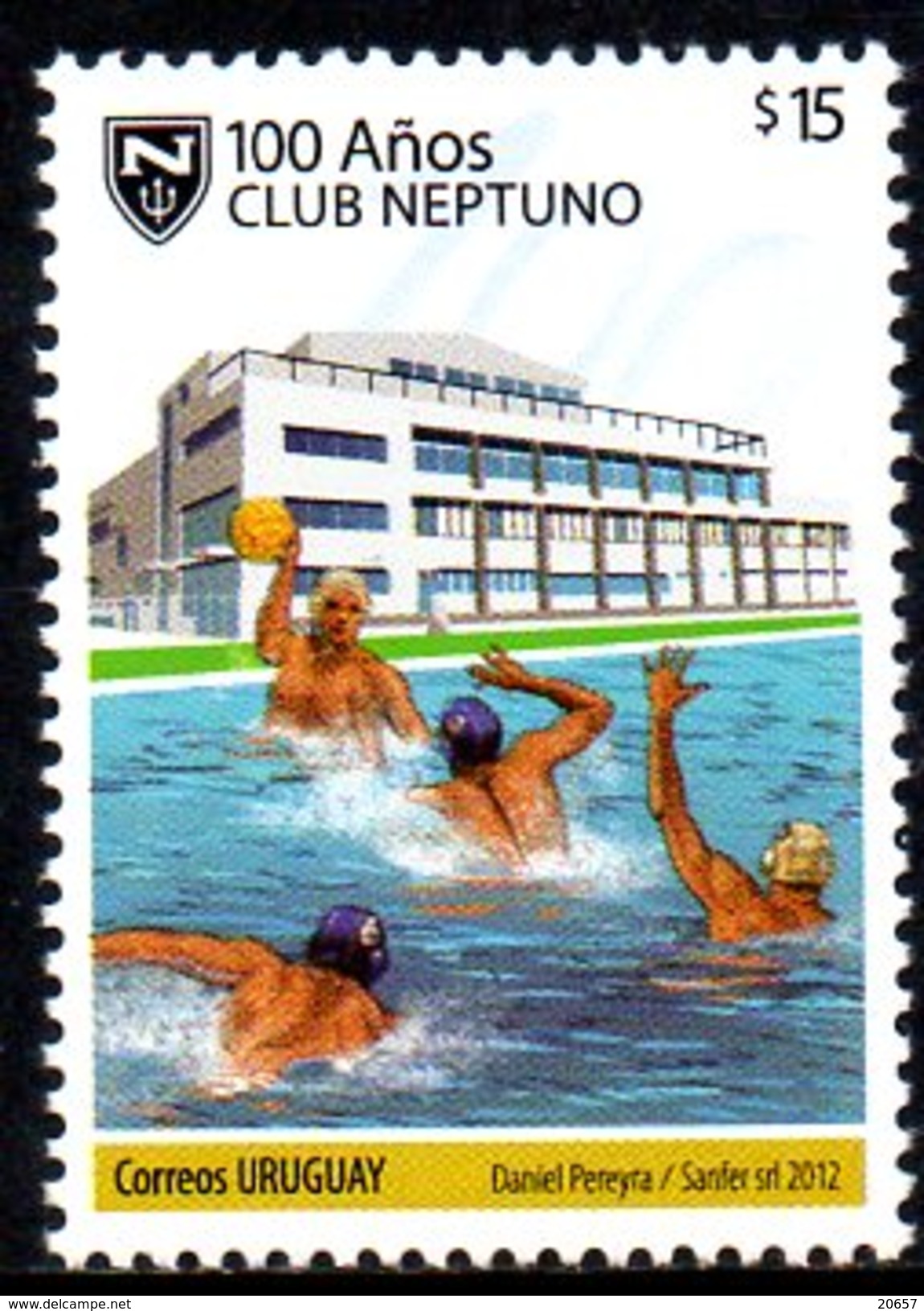 Uruguay 2598 Water-polo - Wasserball