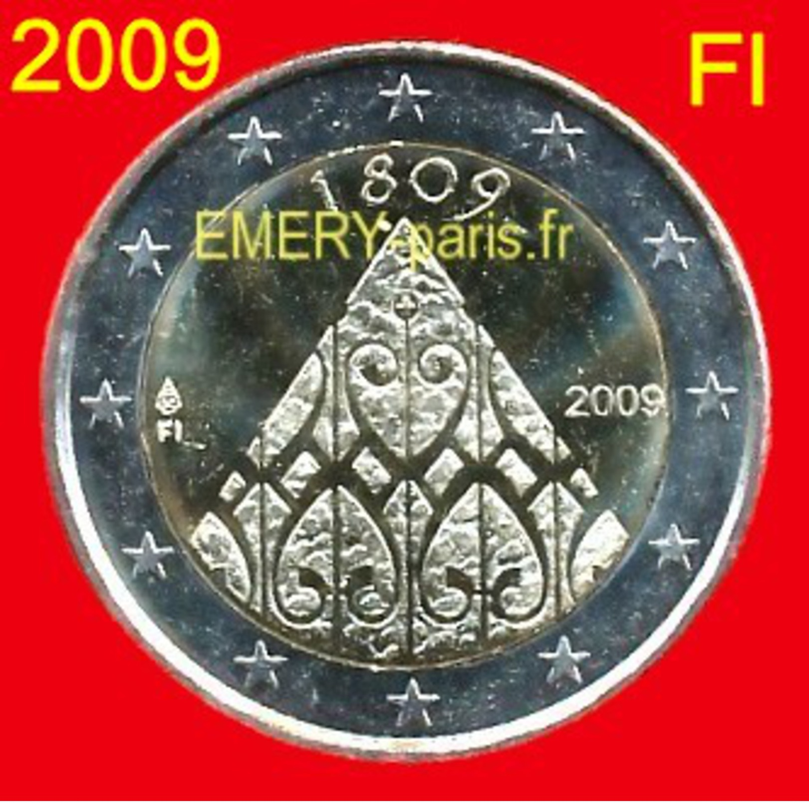 2 Euro FINLANDE 2009 Pièce Commémorative De 2,oo Euro, Le 200e Anniversaire De La Première Diète De La Finlande Et Créat - Finlande