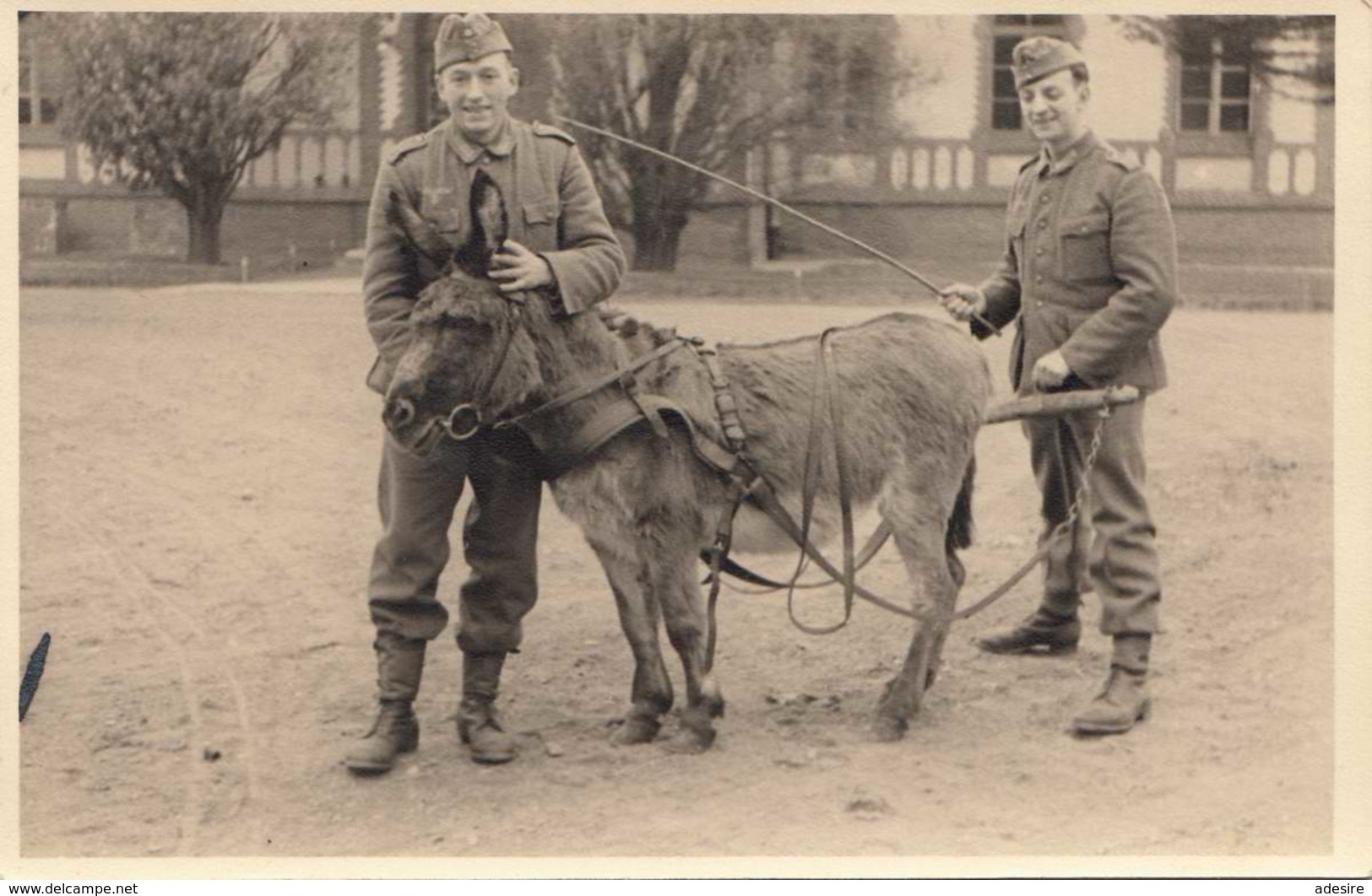 DEUTSCHES REICH - SOLDATEN Mit ESEL - Guerre 1939-45