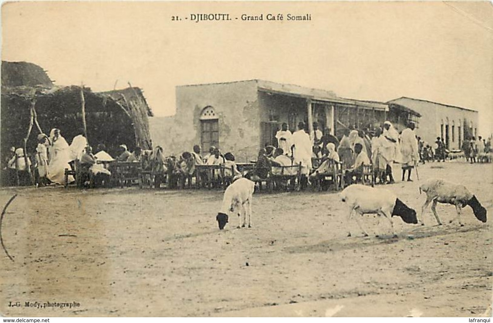 Ref G778- Afrique - Djibouti -grand Café Somali -/voir Etat Dans Description - Djibouti