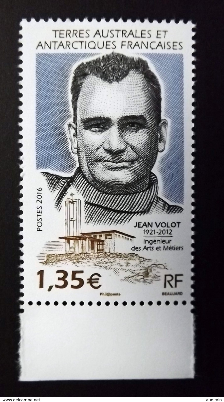 Französische Süd- Und Antarktisgebiete TAAF 925 **/mnh, Jean Volot (1921-2012), Universalingenieur - Ongebruikt