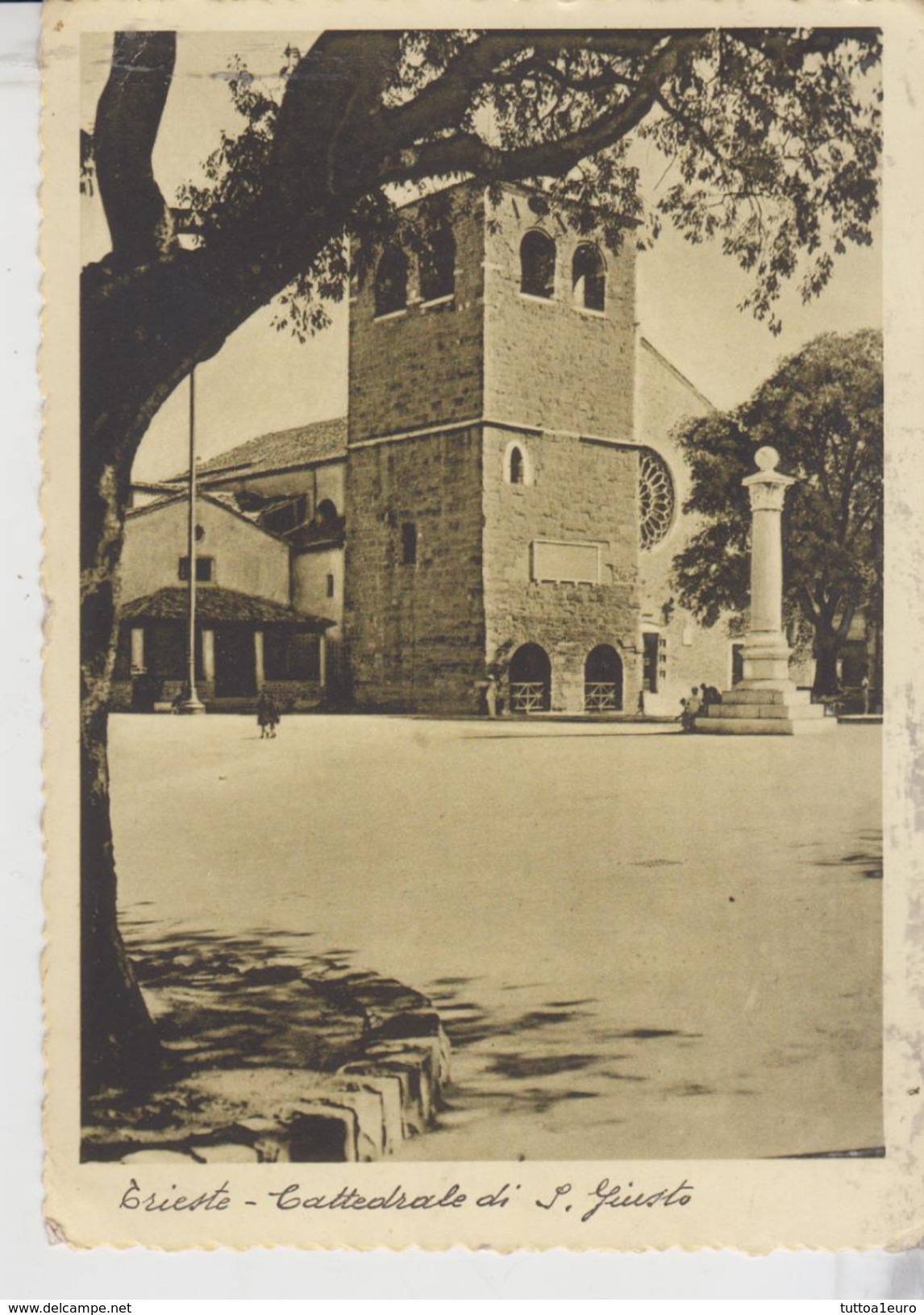 Trieste Cattedrale S. Giusto 1941 Vg - Trieste