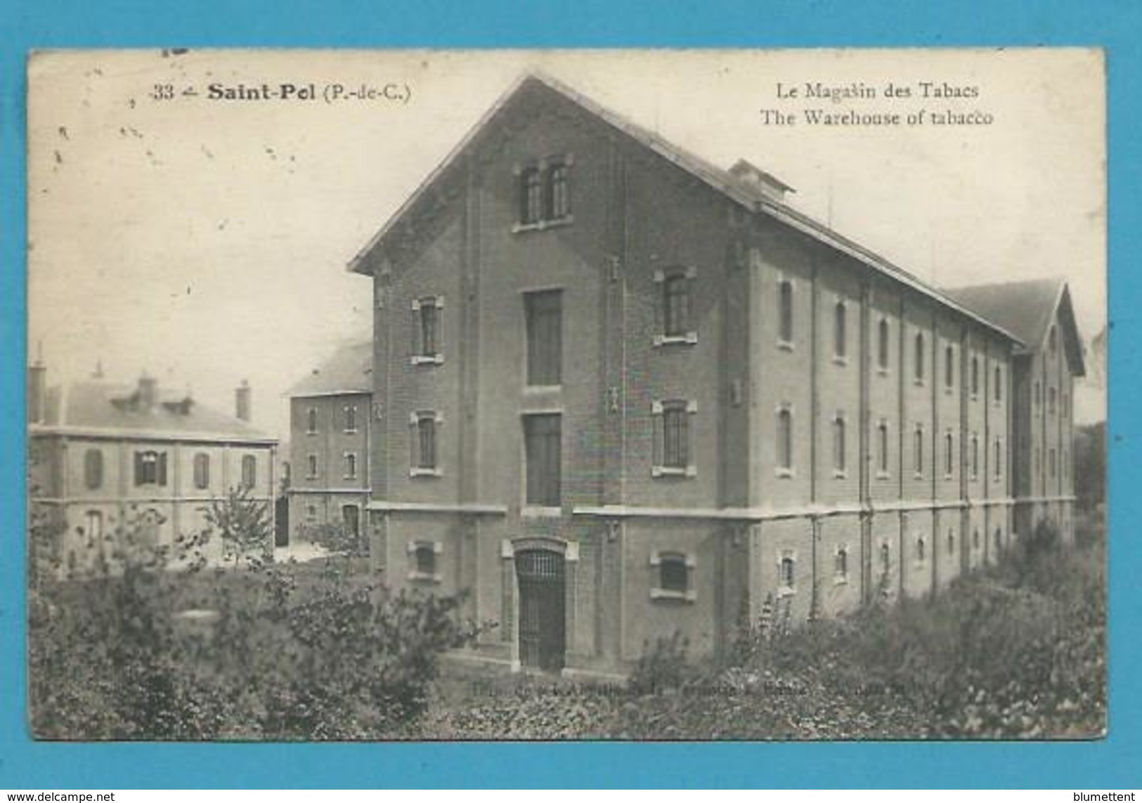 CPA Le Magasin Des Tabacs SAINT-POL 62 - Saint Pol Sur Ternoise