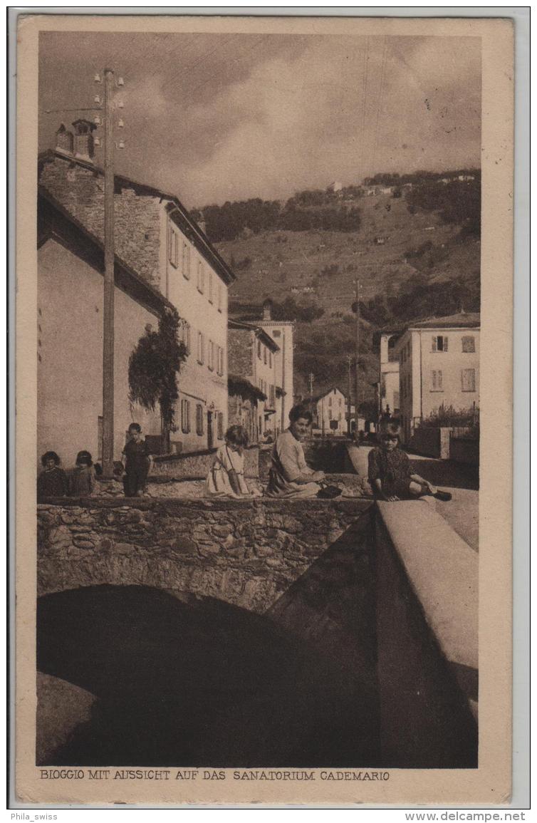 Bioggio Mit Aussicht Auf Das Sanatorium Cademario - Photo: C. Haak - Cademario