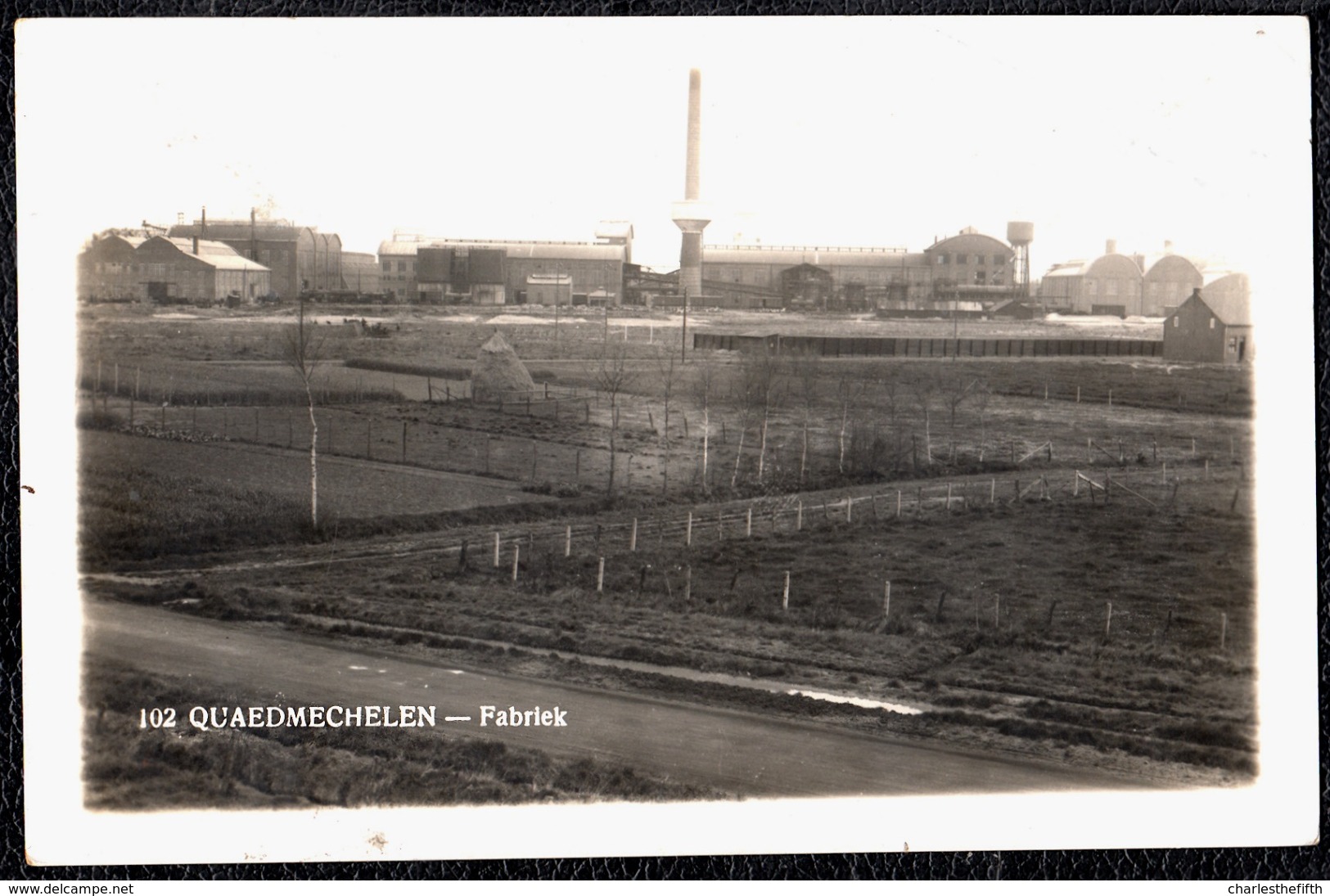 QUAEDMECHELEN - KWAADMECHELEN - Fabriek - Fotokaart 1940 - Ham