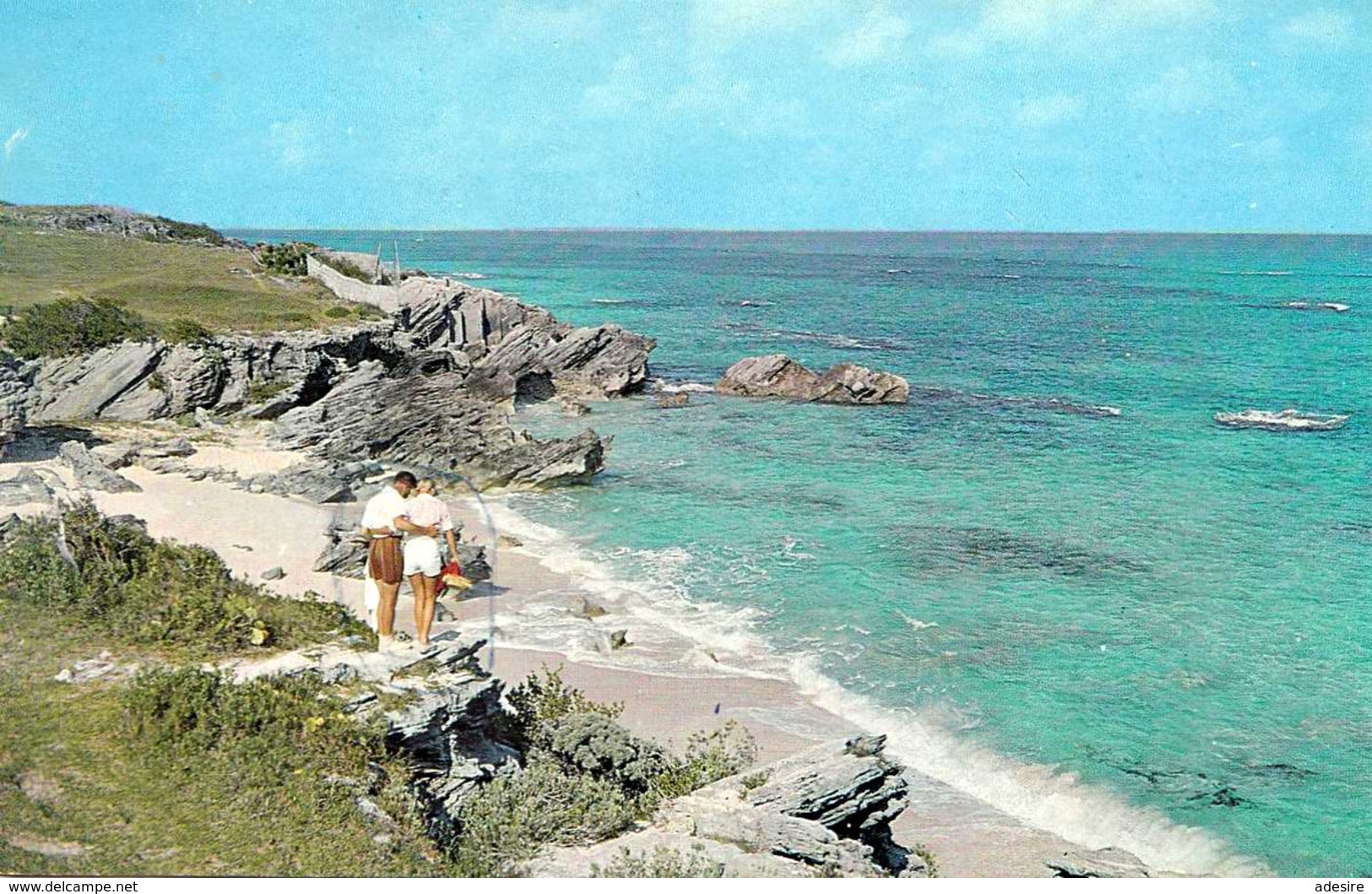 BERMUDA - Warwick Beach, Gel.1963, Abgelöste Marke - Bermuda