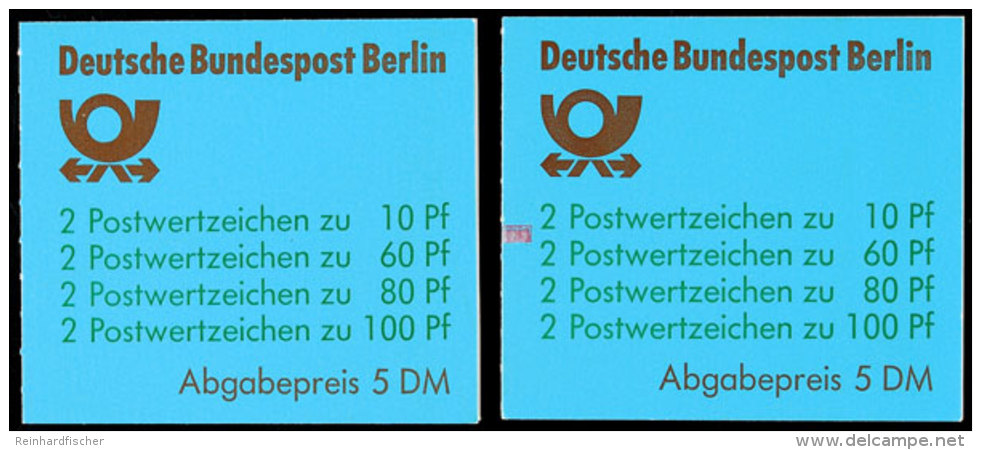 1989, Sehensw&uuml;rdigkeiten, Das Letzte Heftchen Mit Und Ohne Z&auml;hlbalken, Mi. 170.-, Katalog: MH 15... - Otros & Sin Clasificación