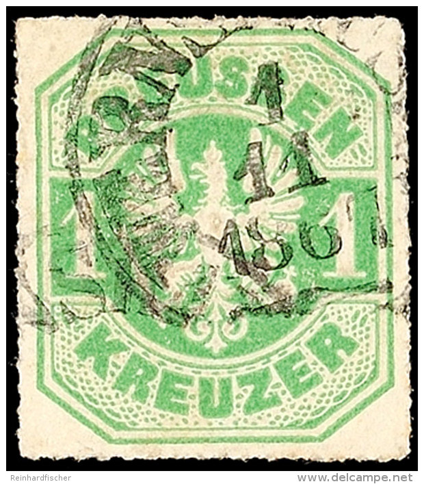 "WERNSHAUSEN 1 11 1867" - K1, Teilabschlag Auf Preu&szlig;en 1 Kr., Katalog: Pr.22 OWERNSHAUSEN 1 11 1867 -... - Otros & Sin Clasificación