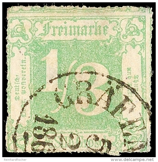 "GRAEFENTONNA 5 2 186_" - K1, Klarer Teilabschlag Auf 1/3 Sgr. IV.Ausgabe, D&uuml;nnstellen, Mi. 300.- +... - Otros & Sin Clasificación