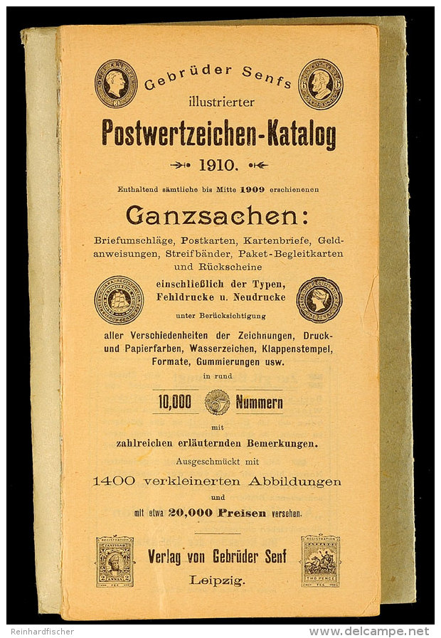 1910, Senf, Ganzsachenkatalog "ganze Welt", Sehr Seltenes Altes Exemplar  1910, Mustard, Postel Stationery... - Otros & Sin Clasificación