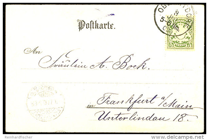 LANDWIRTSCHAFT, 1900, Gruss Aus Den Bergen, Gelaufene Color Karte, Gelaufen, Tadellos  BFAgriculture, 1900,... - Otros & Sin Clasificación