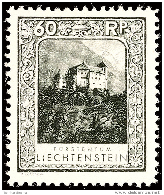 60 Rp. Kosel-Serie, B-Z&auml;hnung, Tadellos Ungebraucht, Mi. 90.-, Katalog: 103B *60 Rp. Series Of Kosel,... - Otros & Sin Clasificación