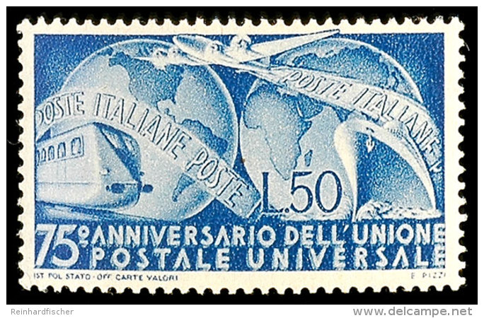 50 L. UPU, Tadellos Postfrisch, Katalog: 772 **50 L. Universal Postel Union, In Perfect Condition Mint Never... - Sin Clasificación