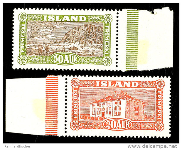 20 A. Und 50 A. Postfrisch, Katalog: 116,118 **20 A. And 50 A. Mint Never Hinged, Catalogue: 116,118 ** - Otros & Sin Clasificación