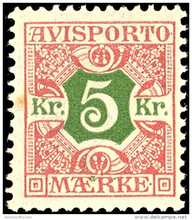 1907, Verr.marken 1-9 X Ohne Nr. 7 Und 10 Kpl. In Seltener Postfrischer Erhaltung, Facit 11.000,-- Kr. (ca.... - Otros & Sin Clasificación