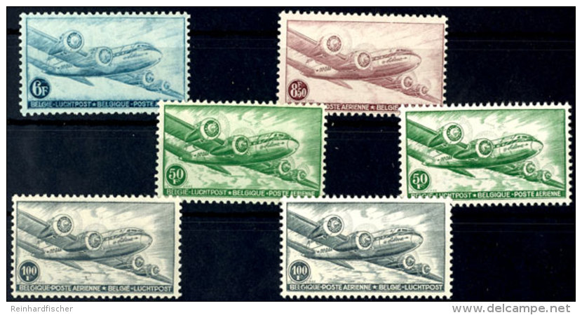 Flp.-Marken Kpl. Tadellos Postfrisch In Beiden Z&auml;hnungen, Mi. 395,--, Katalog: 751/54 A/B **Airmail.... - Otros & Sin Clasificación