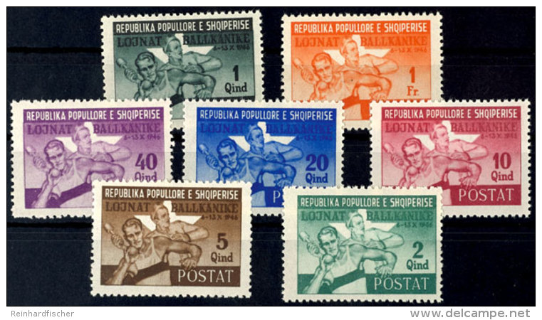 Tadellos Postfrischer Satz, Mi. 120,--, Katalog: 408/14 **In Perfect Condition Unhinged Mint Set, Michel... - Albania