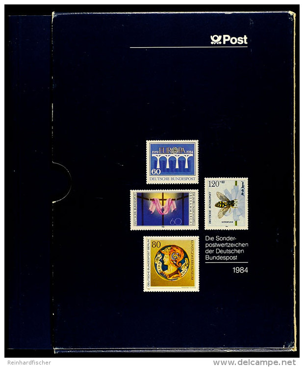 1984, Jahrbuch Inkl. Schwarzdruck, Aufl. 70.000, Tadellos, Mi. 250.-, Katalog: JB 12 **1984, Year Book... - Otros & Sin Clasificación