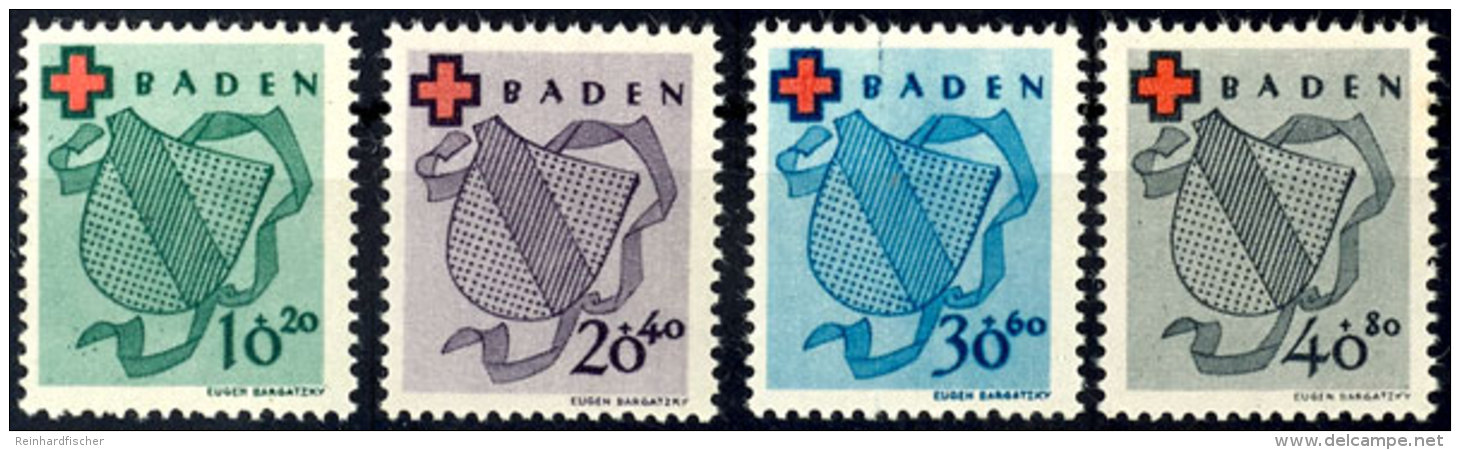 Rotes Kreuz Tadellos Postfrisch, Mi. 100,--, Katalog: 42/45 **Red Cross In Perfect Condition Mint Never Hinged,... - Otros & Sin Clasificación