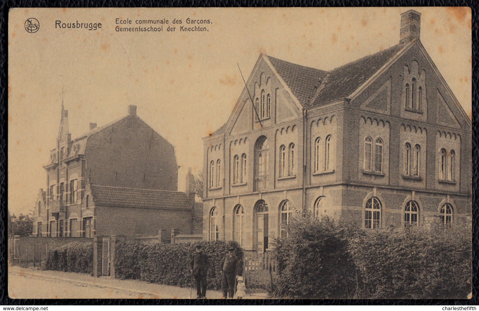 ROUSBRUGGE ( Poperinge ) - GEMEENTESCHOOL DER KNECHTEN - Nels - Poperinge