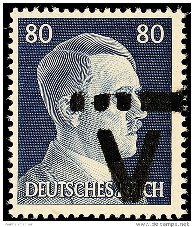 3-60 Und 80 Pfg. Hitler, Postfrisch, Teils Randst&uuml;cke, Gepr. Zierer BPP, Katalog: I/XV, XVII **3-60 And 80... - Westerstede