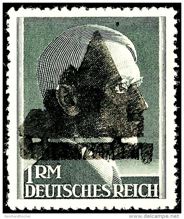 1 Pf Bis 1 RM Hitler Mit Aufdruck Der Schlosssilhouette Tadellos Postfrisch, Teils Signiert, Katalog: 1/20II... - Schwarzenberg (Erzgeb.)