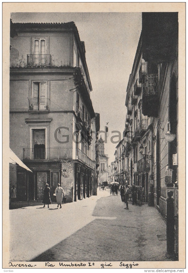 Italy - Aversa - Via Umberto I - Aversa