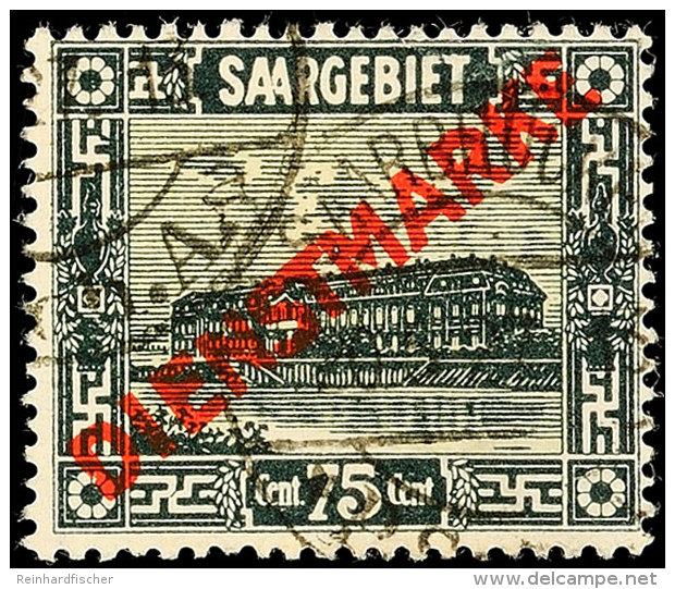 75 C Mit PF XIX Tadellos Gestempelt, Katalog: 15XIX O75 C With PF XIX Neat Cancelled, Catalogue: 15XIX O - Otros & Sin Clasificación