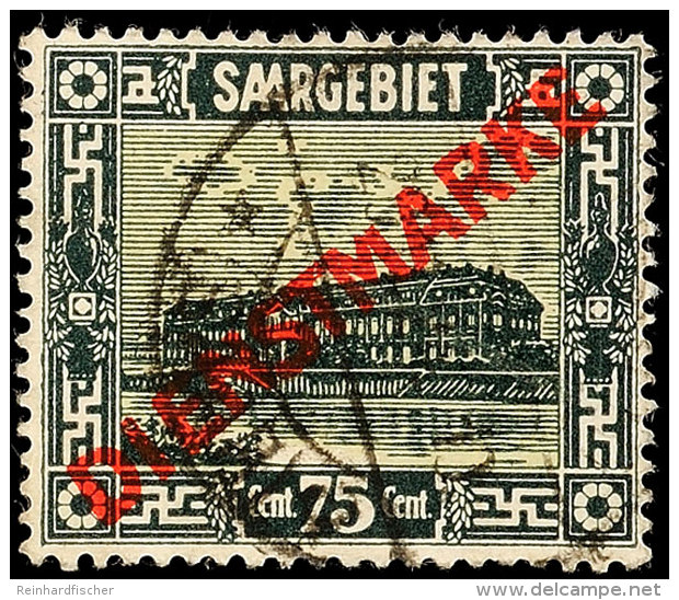 75 C Mit PF IV Tadellos Gestempelt, Gepr. Ney BPP, Mi. 100.-, Katalog: 15IV O75 C With PF IV Neat Cancelled,... - Otros & Sin Clasificación