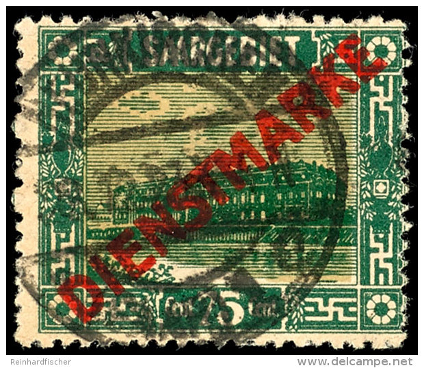 1922, Aufdruck-Plattenfehler "N Verdickt", Tadellos, Gepr. Hoffmann BPP, Mi. 250,--, Katalog: 10XIX O1922,... - Otros & Sin Clasificación