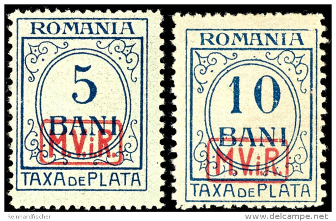 5 - 50 Bani Und Erg&auml;nzungswerte Komplett Tadellos Postfrisch, Mi. 520,--, Katalog: 1/7 **5 - 50 Bani And... - Otros & Sin Clasificación