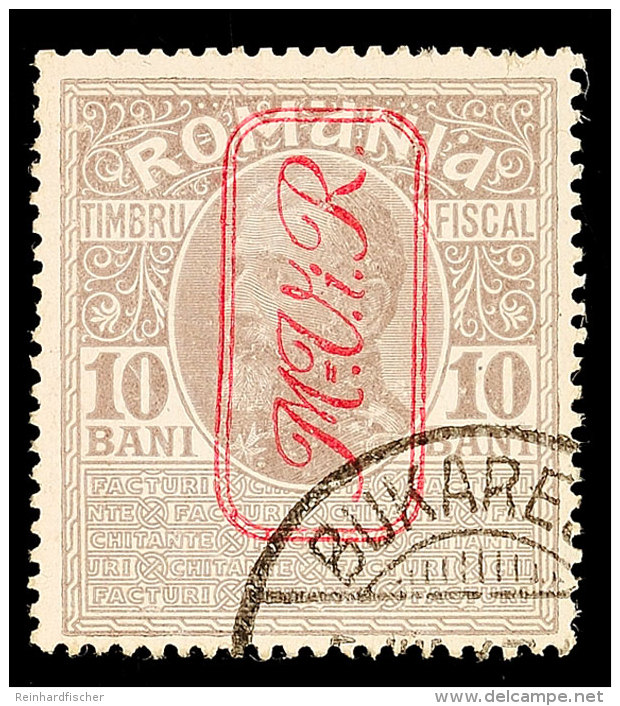 10 B Graubraun Tadellos Gestempelt, Mi. 45.-, Katalog: 6 O10 B Gray Brown Neat Cancelled, Michel 45.-,... - Other & Unclassified