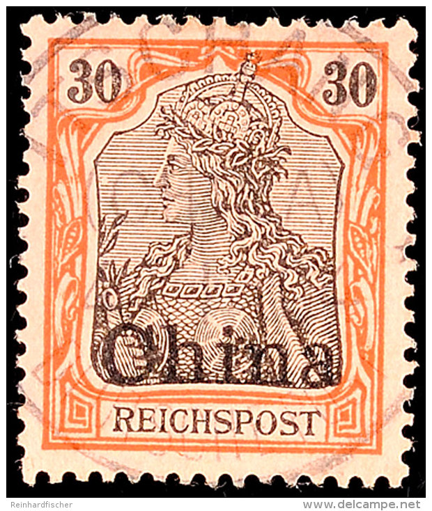 ITSCHANG 4 1 04 Zentrisch Auf 30 Pf. Reichspost, Katalog: 20 OITSCHANG 4 1 04 Centered On 30 Pf. Reichspost,... - China (oficinas)