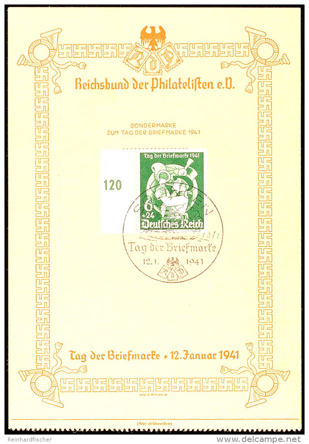 1941,T.d. Briefmarke, DIN A6 Gedenkkarte Mit Mi. - Nr. 762 Und Ersttagsonderstempel " SOLINGEN 12.1.44 " ... - Otros & Sin Clasificación