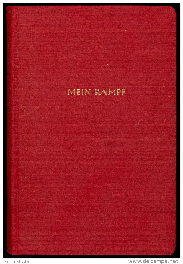 Mein Kampf, Tornisterausgabe, Verlag: Zentralverlag Der NSDAP, Franz Eher Nachf, Erscheinungsjahr: 1940 Einband:... - Otros & Sin Clasificación