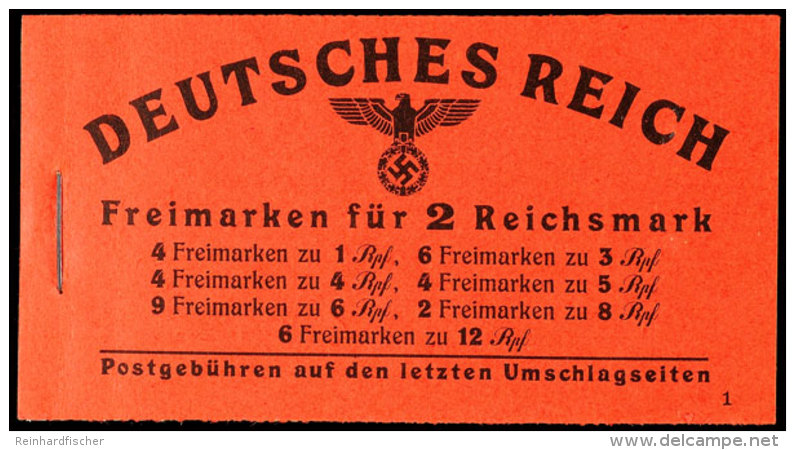 Hitler 1941, Markenheftchen, Reklame Zeichenstift, Postfrisch (leichter Deckelanschlag), Mi. 160.-, Katalog:... - Cuadernillos