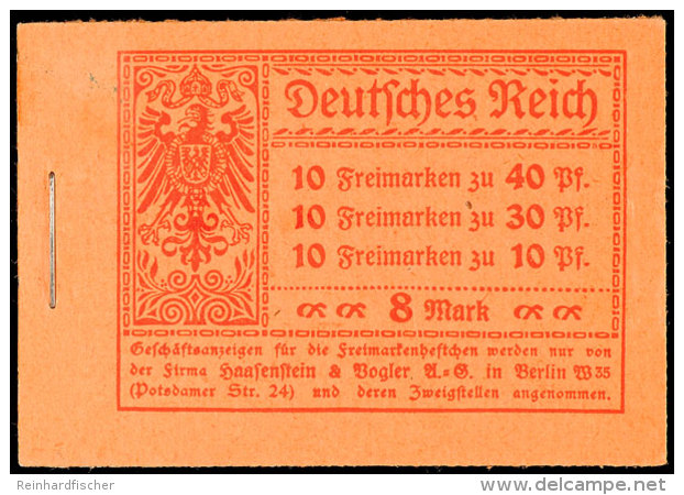 1921, Germania, Markenheftchen Ohne ONr., Komplett Mit Durchgez&auml;hnten R&auml;ndern, Postfrisch, Mi. 600.-,... - Cuadernillos