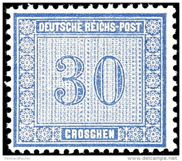 30 Gr Tadellos Postfrisch Und Noch V&ouml;llig Unsigniert! Mi. 300,--, Katalog: 13 **30 Gr In Perfect Condition... - Otros & Sin Clasificación