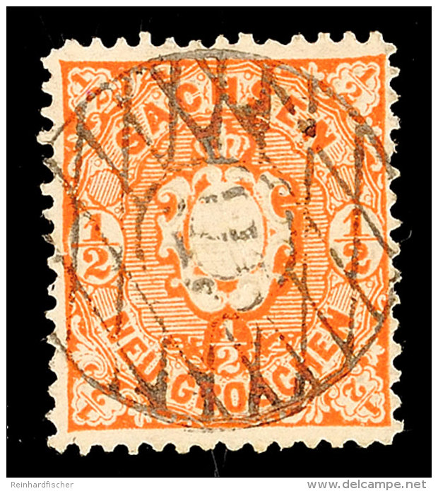 "171" - "SIEBENLEHN", Klar U. Zentrisch A. 1/2 Ngr. Wappen, Tadelloses, Katalog: 15c O171 - "SIEBENLEHN",... - Saxe