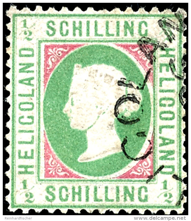 1/2 S In Type Xd Tadellos Gestempelt, Tiefst Gepr. K&ouml;hler, Mi. 500,--, Katalog: 6xd O1 / 2 S In Type Xd... - Héligoland