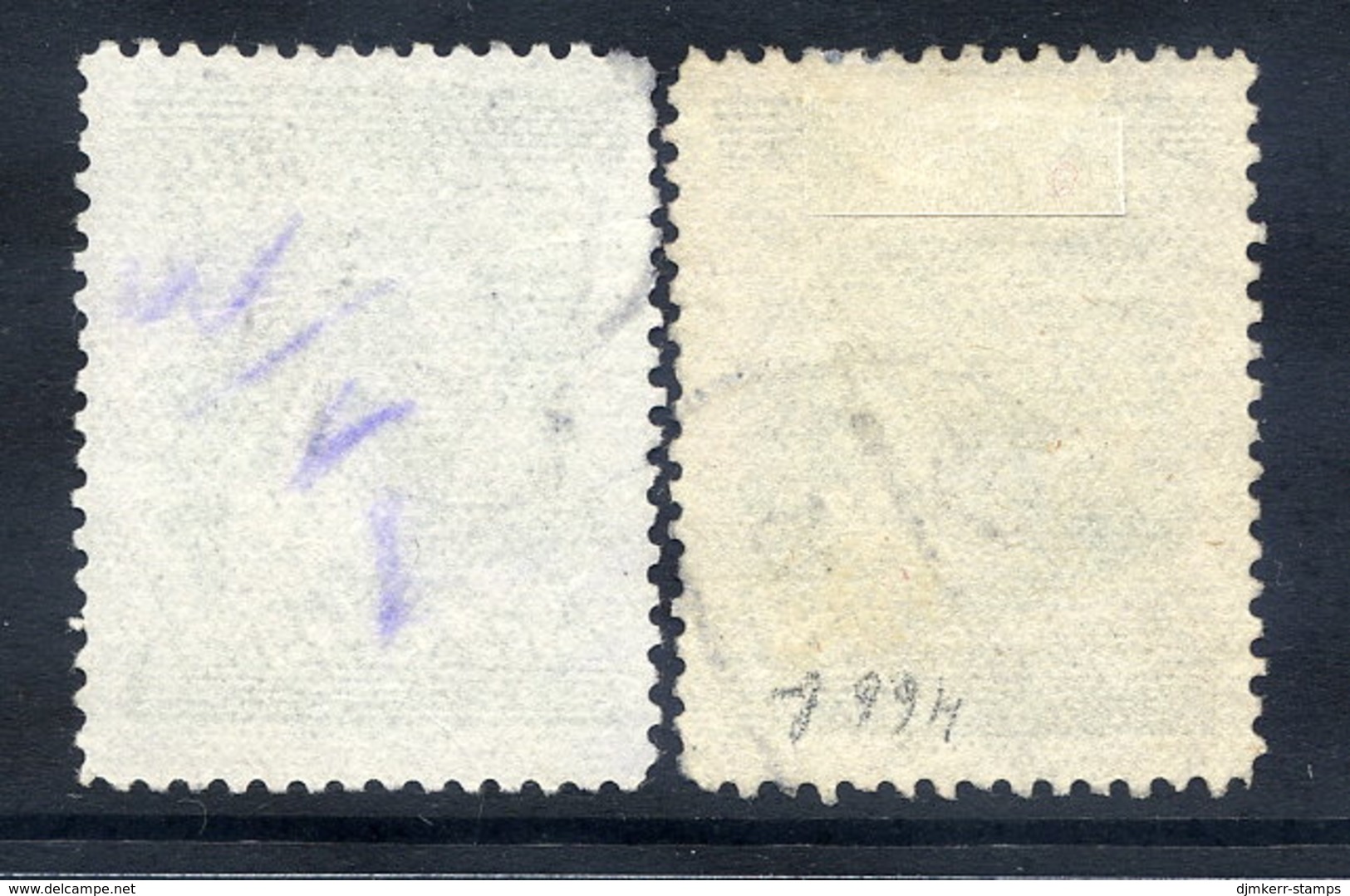 AUSTRIA 1925 Definitive 1 S. Both Shades Used.  Michel 466a-b - Gebraucht