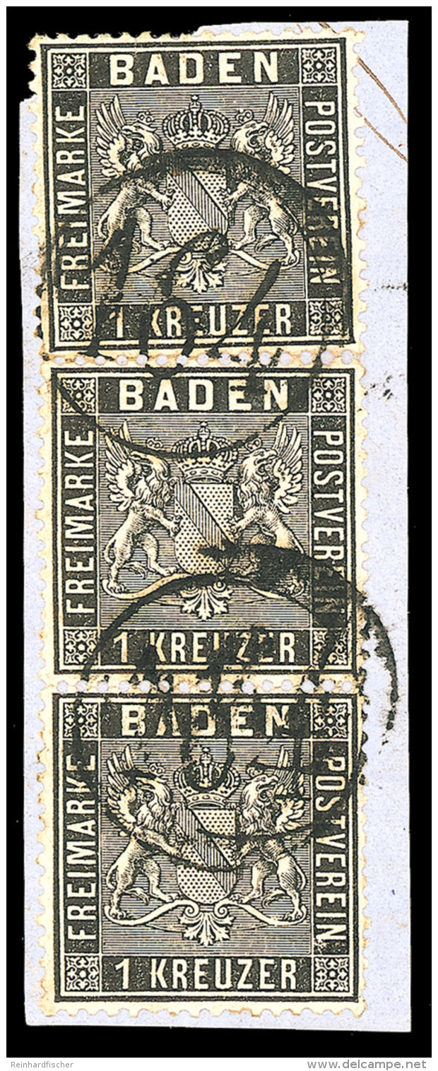 "164" - Einringstempel Der Bahnpost, Type III, 2x Auf Briefst&uuml;ck Mit Senkr. Paar Und Einzelst&uuml;ck 1 Kr.,... - Otros & Sin Clasificación