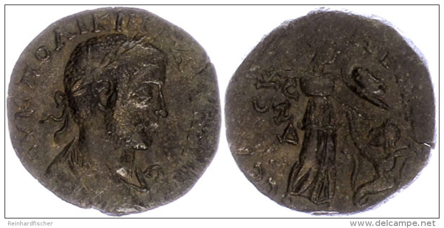 Kilikien, Seleuceia Ad Calycadnum, AE (9,79g), Gallienus, 253-268. Av: B&uuml;ste Nach Rechts, Darum Umschrift.... - Provincia