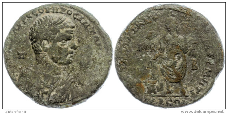 Kilikien, Tarsos, AE (20,33g), Caracalla, 198-217. Av: B&uuml;ste Nach Rechts, Darum Umschrift. Rev: Caracalla... - Provincia