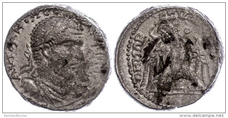 Byblus, Tetradrachme (16,65g), Macrinus, 217-218. Av: B&uuml;ste Nach Rechts, Darum Umschrift. Rev: Adler Nach... - Provincia