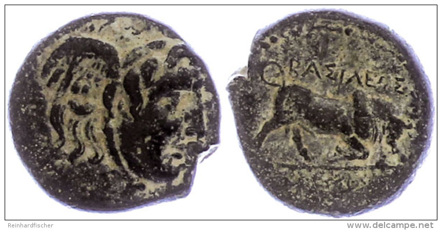 Antiochia, AE (6,48g), Seleukos I., 312-280 V. Chr. Av: Gefl&uuml;gelter Kopf Nach Rechts. Rev: Nach Rechts... - Sin Clasificación