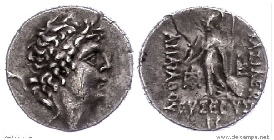Drachme (3,93g),101-87 V. Chr, Ariarathes IX. Eusebes Philopator. Av: Kopf Nach Rechts. Rev: Athena Mit Schild Und... - Sin Clasificación