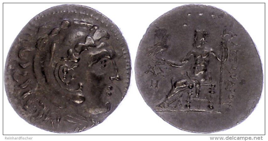 Makedonien, Aspendos, Tetradrachme (15,82g), Postume Pr&auml;gung Kleinasiens, Ca. 205/4 V. Chr., Alexander III..... - Non Classés